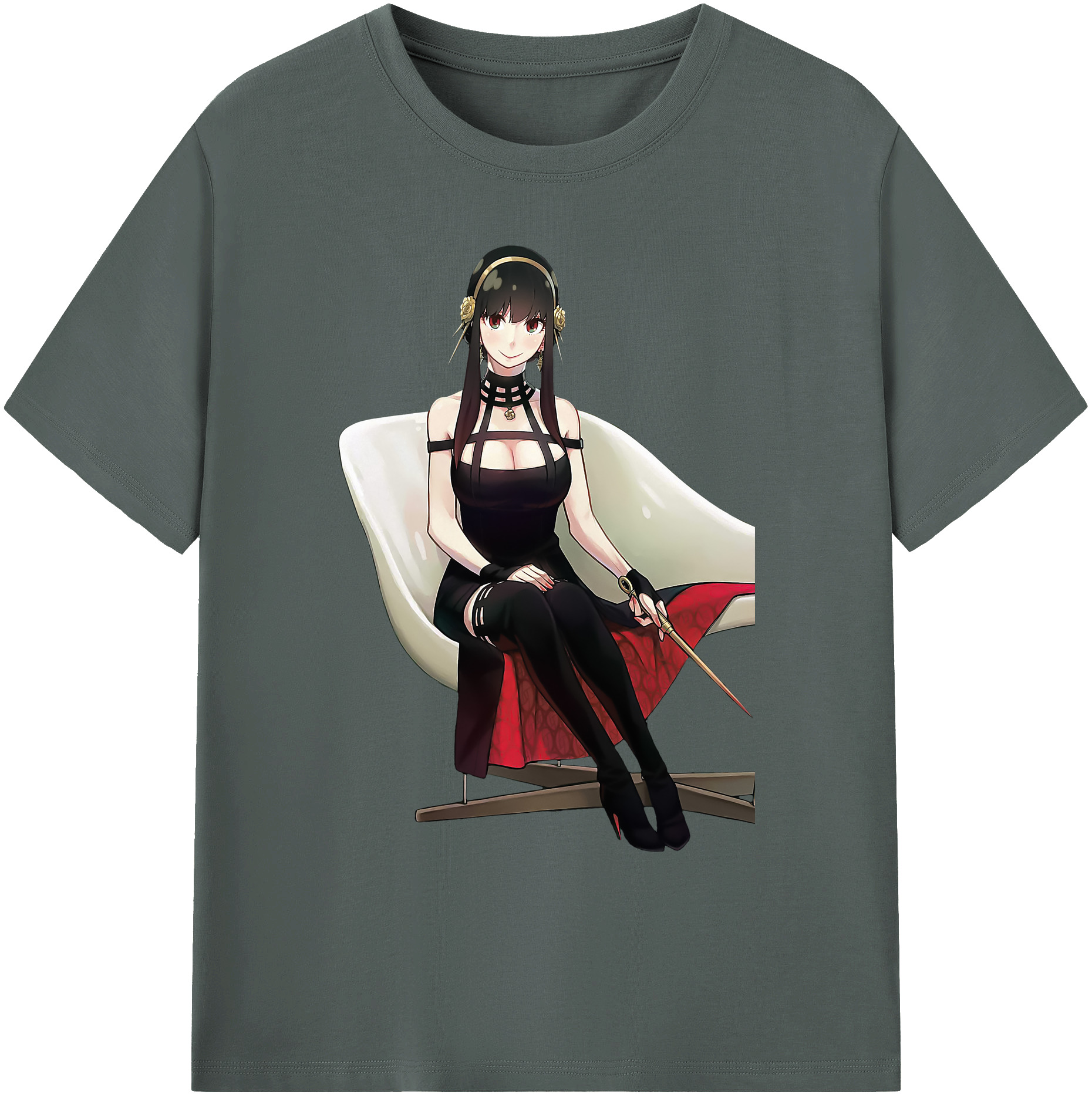 （画像用） SPY×FAMILY间谍家家酒 綿100％ メンズ半袖Tシャツ｜肌触りやわらか＆通気性